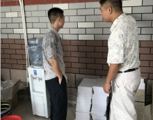 友情漆客戶實(shí)地考察工廠，確定合作信心